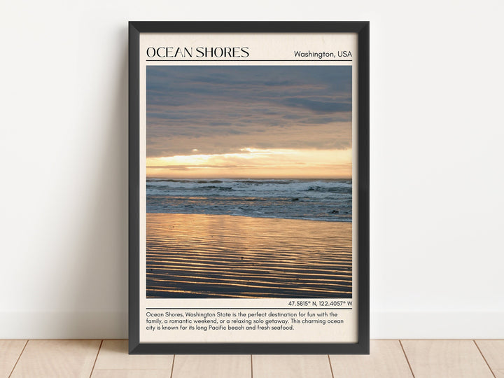 Ocean Shores Wall Canvas, USA