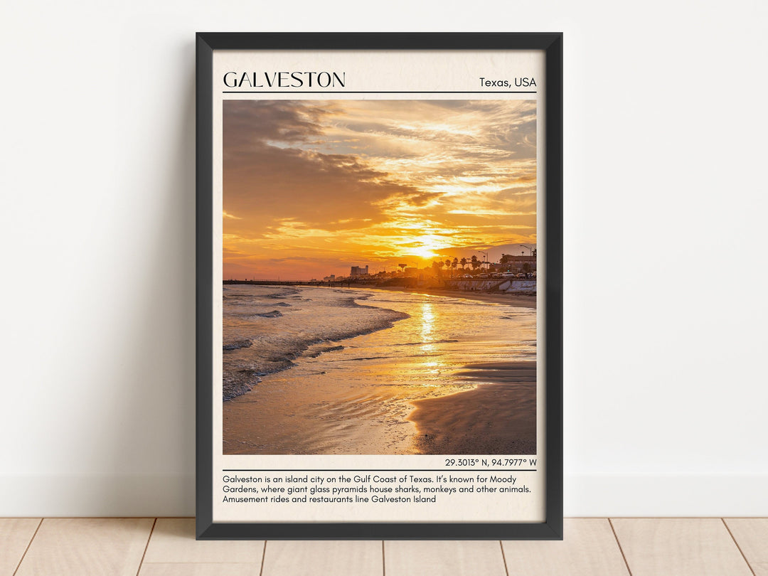 Galveston Wall Canvas, USA