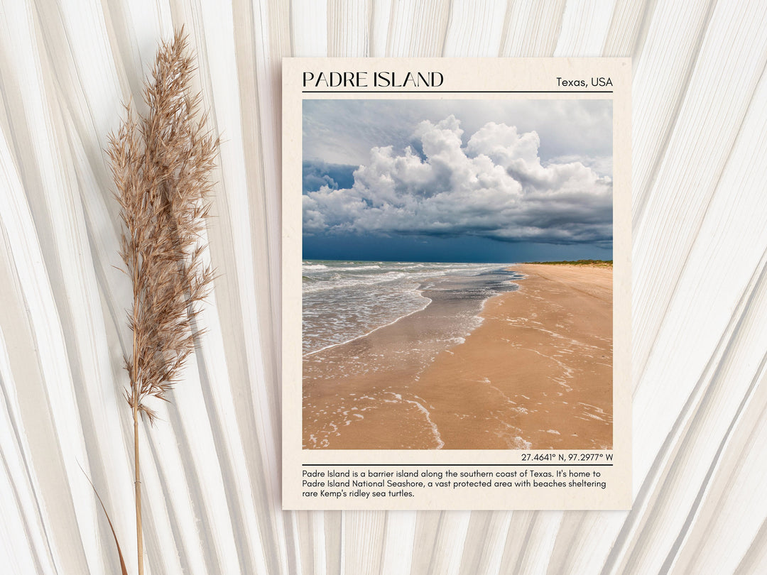 Padre Island Wall Canvas, USA