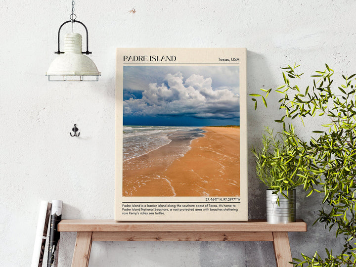 Padre Island Wall Canvas, USA