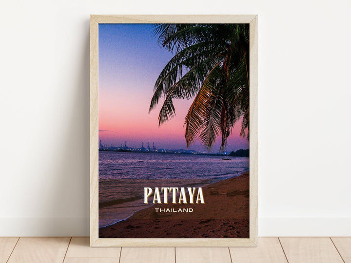 Pattaya Retro Wall Art, Thailand