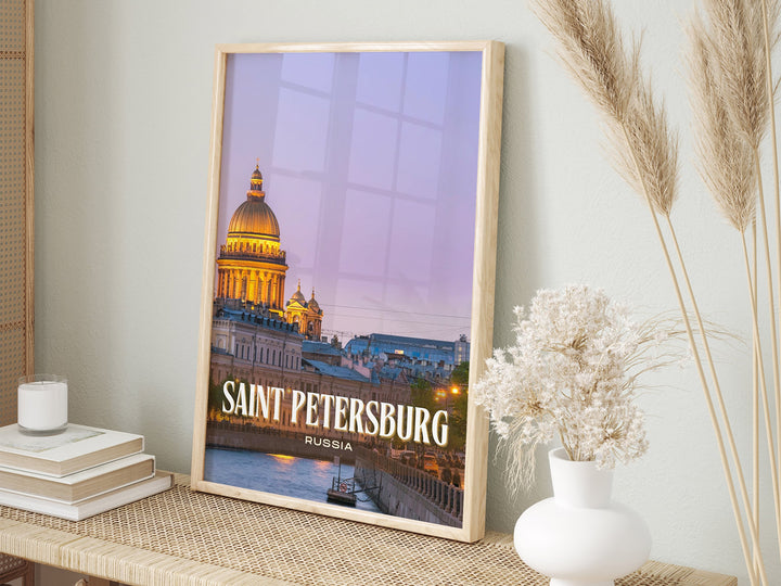 Saint Petersburg Retro Wall Art, Russia