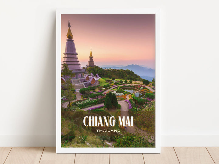 Chiang Mai Retro Wall Art, Thailand