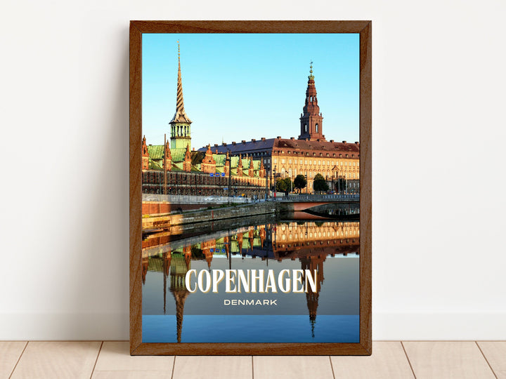 Copenhagen Retro Wall Art, Denmark