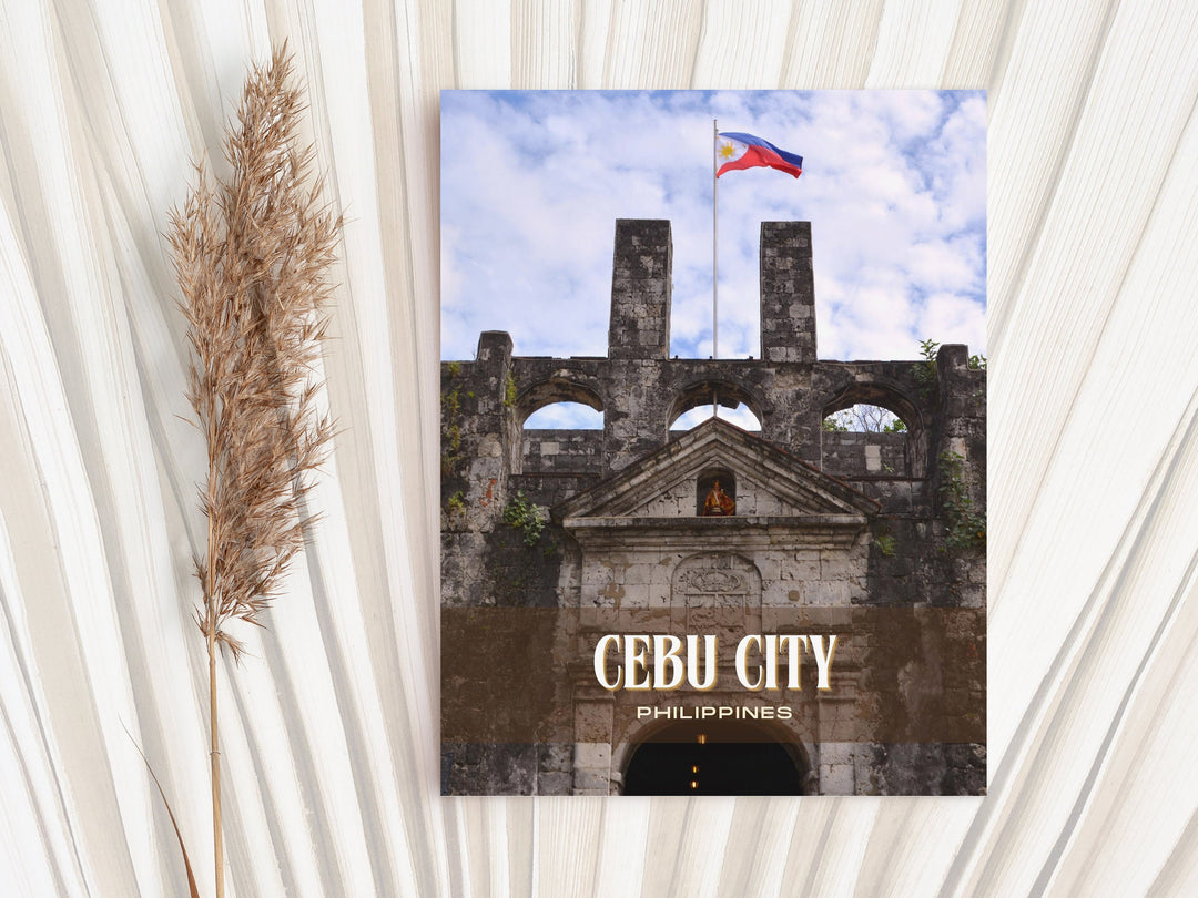 Cebu City Retro Wall Art, Philippines