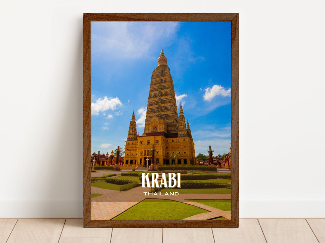 Krabi Retro Wall Art, Thailand