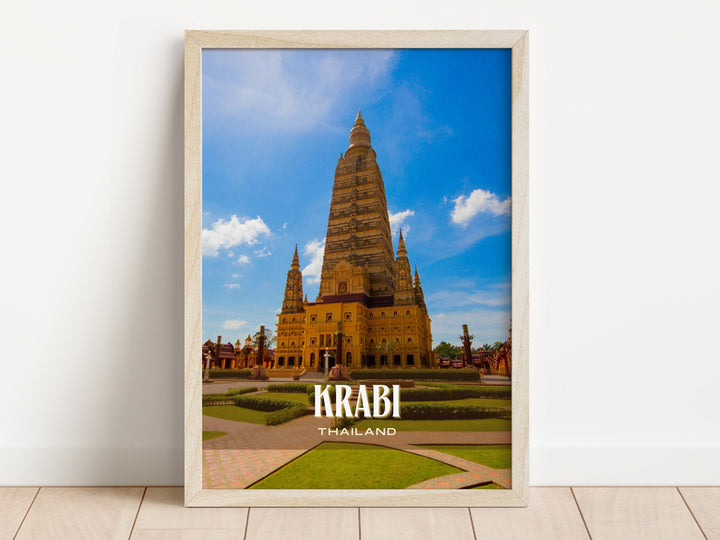 Krabi Retro Wall Art, Thailand