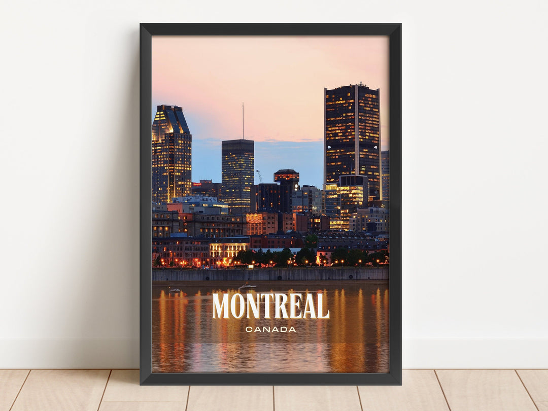 Montreal Retro Wall Art, Canada