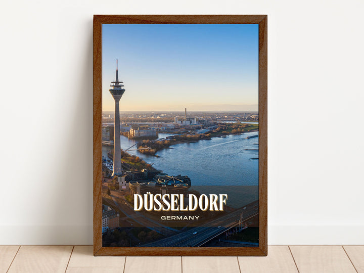 Düsseldorf Retro Wall Art, Germany
