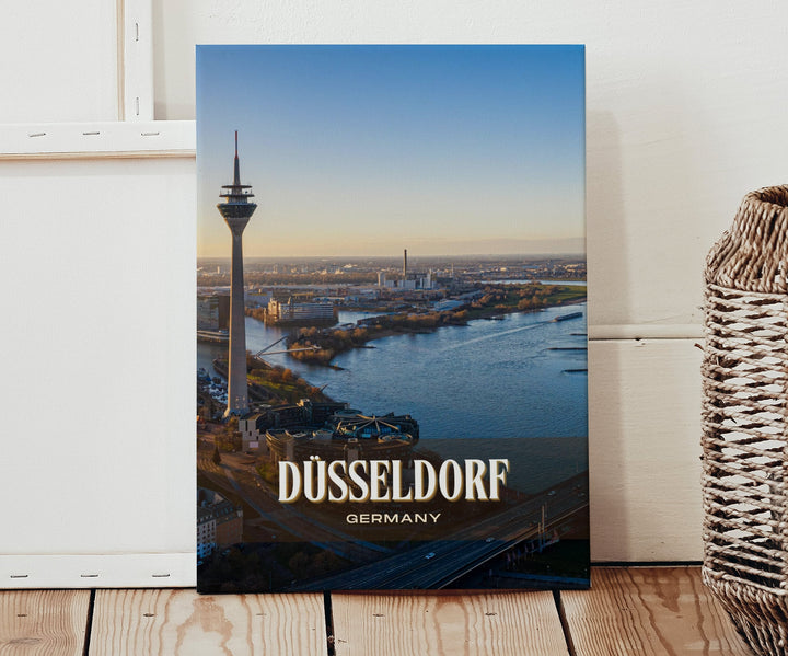 Düsseldorf Retro Wall Art, Germany