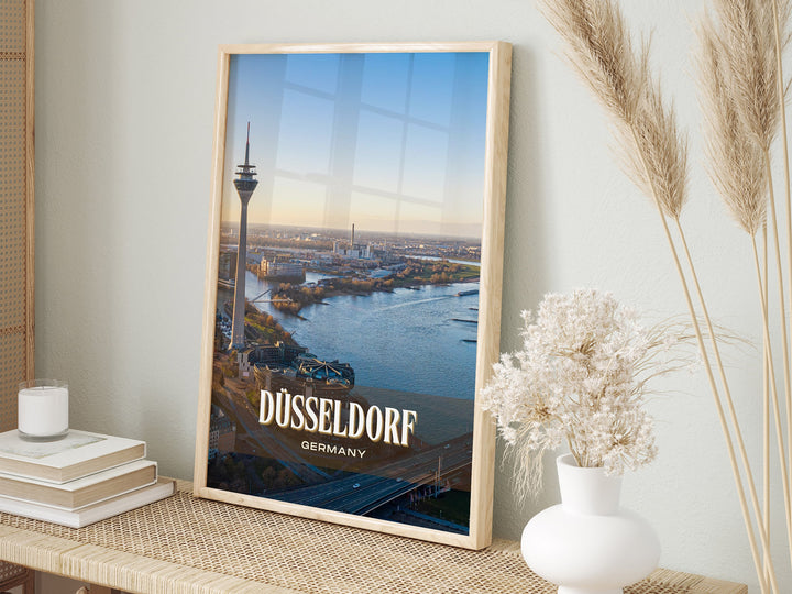 Düsseldorf Retro Wall Art, Germany