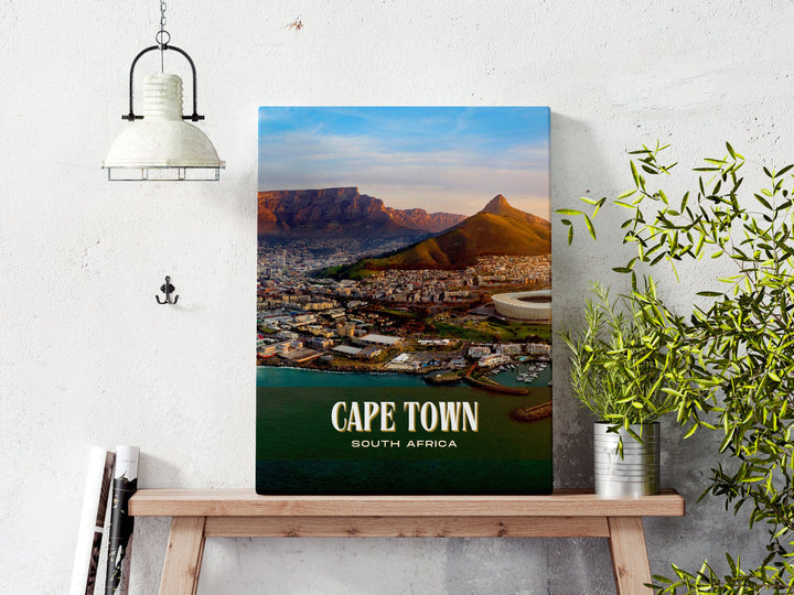 Cape Town Retro Wall Art, South Africa