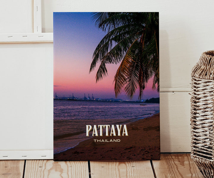 Pattaya Retro Wall Art, Thailand