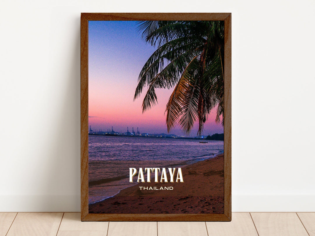 Pattaya Retro Wall Art, Thailand