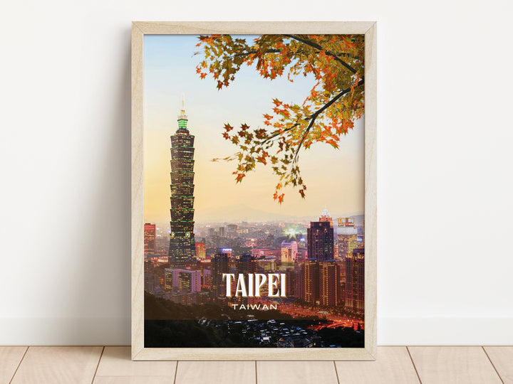 Taipei Retro Wall Art, Taiwan