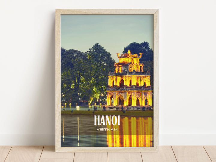 Hanoi Retro Wall Art, Vietnam, Vietnam