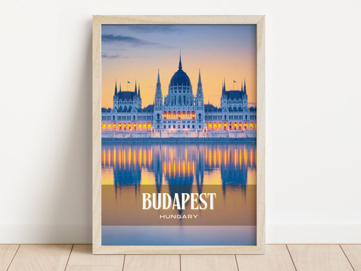 Budapest Retro Wall Art, Hungary