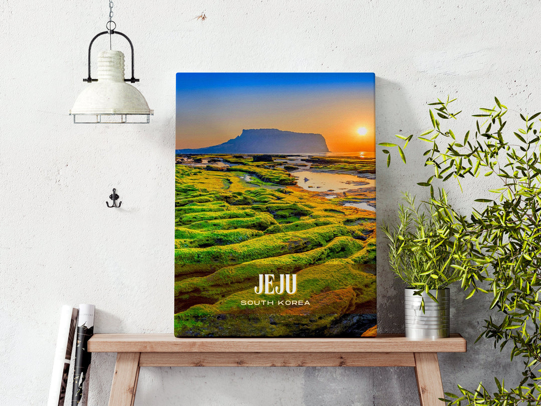 Jeju Retro Wall Art, South Korea