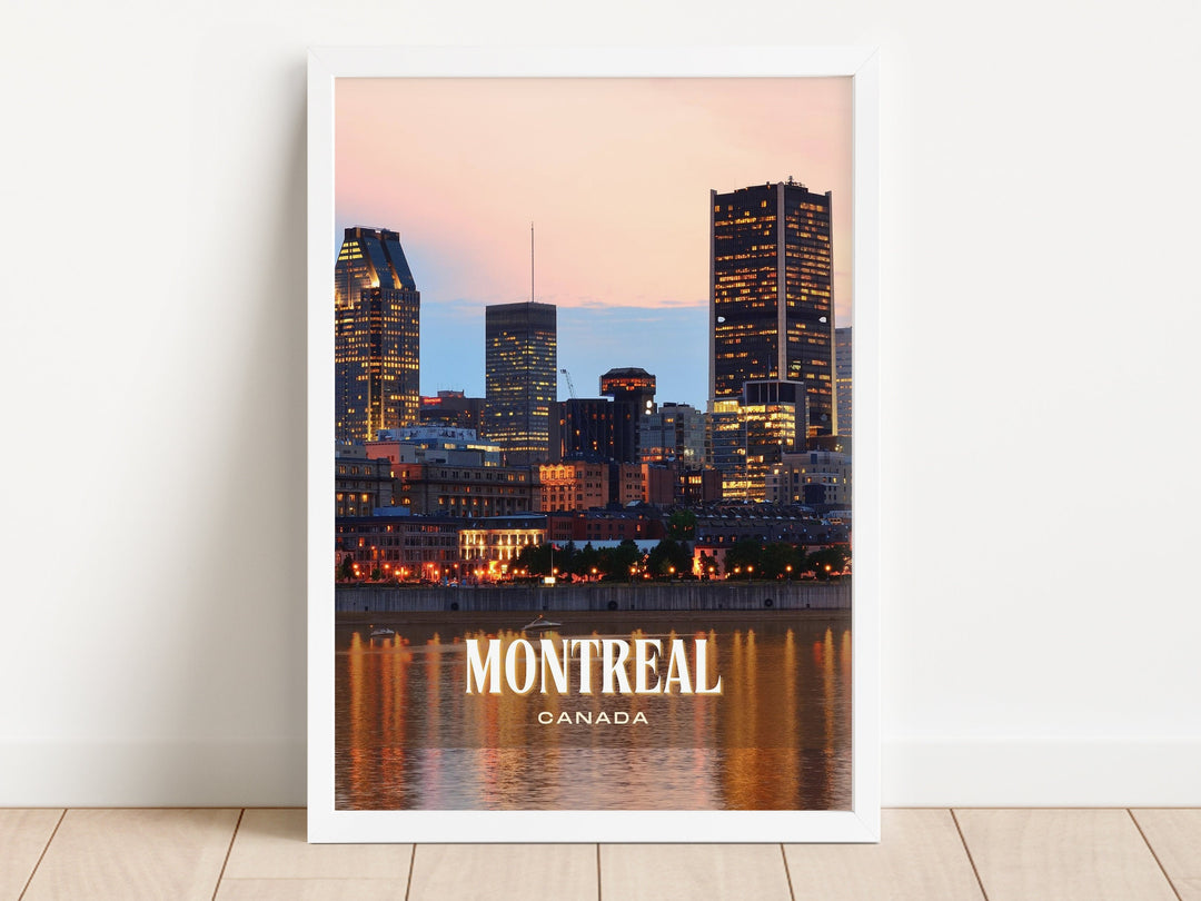 Montreal Retro Wall Art, Canada