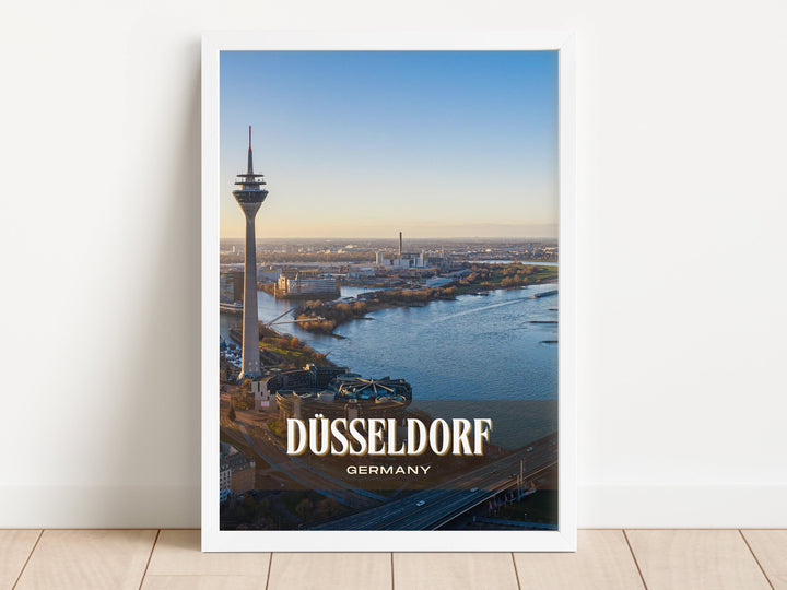 Düsseldorf Retro Wall Art, Germany