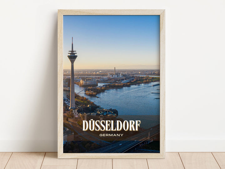 Düsseldorf Retro Wall Art, Germany