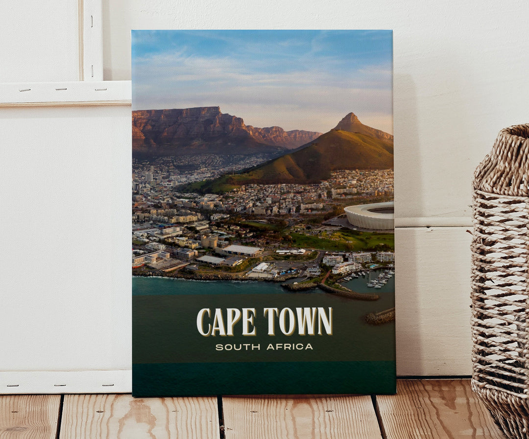 Cape Town Retro Wall Art, South Africa