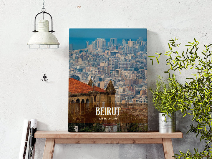 Beirut Retro Wall Art, Lebanon