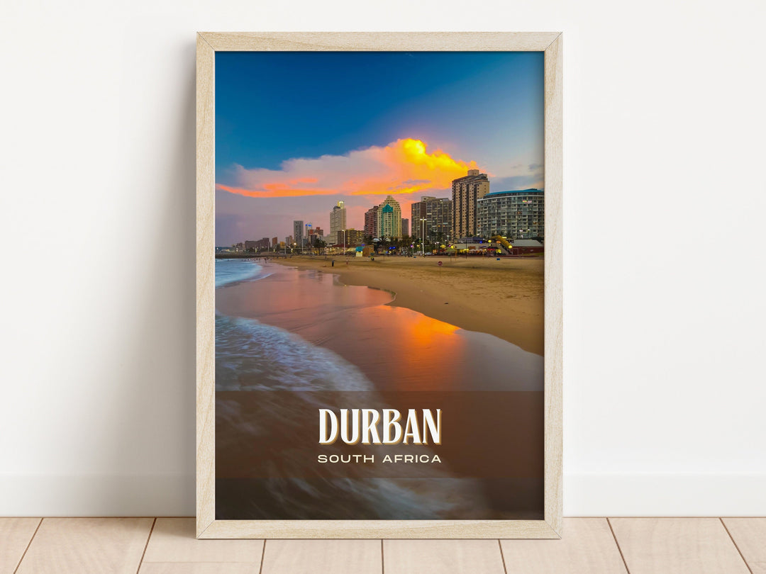 Durban Retro Wall Art, South Africa